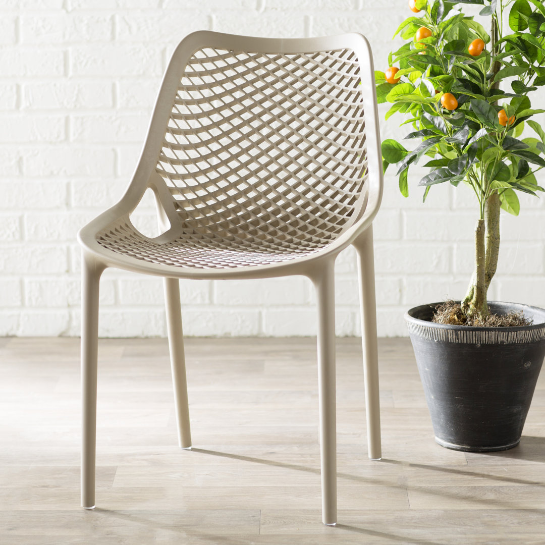 Farrah Stacking Patio Dining Chair